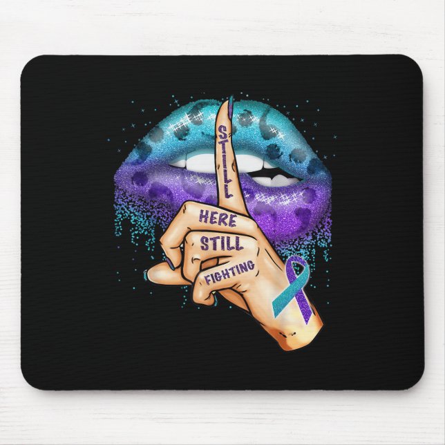 Mousepad Conscientização sobre Prevenção do Suicídio Ainda  (Frente)