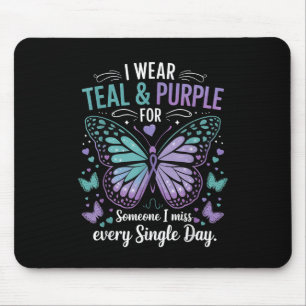 Mousepad Conscientização sobre Prevenção do Suicídio Eu Uso