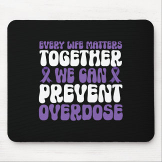 Mousepad Conscientização sobre Sobredose – Podemos Prevenir