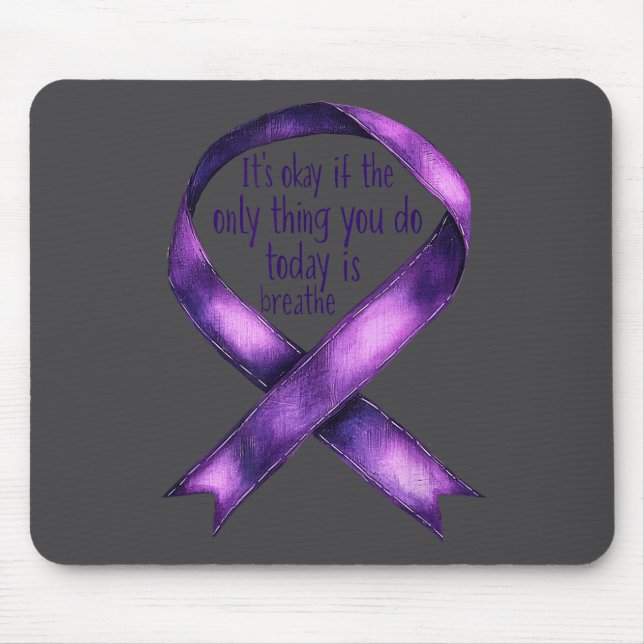 Mousepad Conscientização sobre suicídio de girassol (Frente)