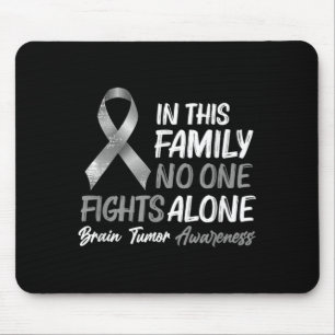 Mousepad Conscientização sobre Tumor Cerebral - Apoio ao Câ