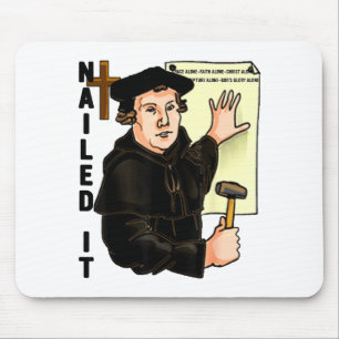 Mousepad Consegui o Dia da Reforma Martinho Lutero Luterani
