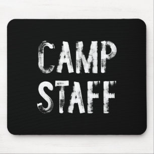 Mousepad Conselheiro de Equipe de Acampamento Camping