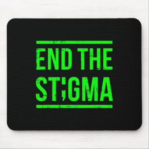 Mousepad Conselheiro do Guerreiro Stigma Mental Health Awar