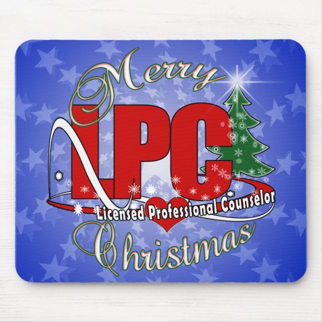 Mousepad Conselheiro profissional licenciado NATAL do LPC (Frente)