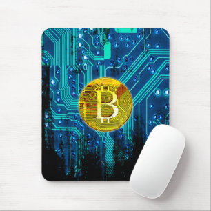 Mousepad Conselho Bitcurrency e Circuito Criptomoeda