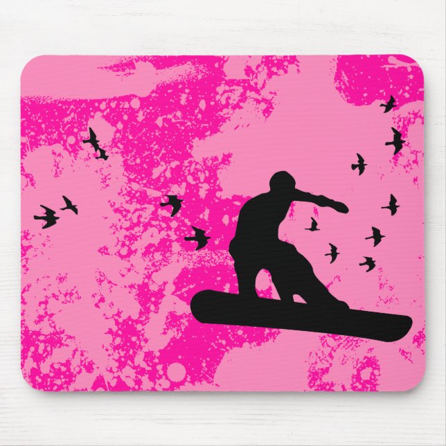 Mousepad conselho com aves. (Frente)