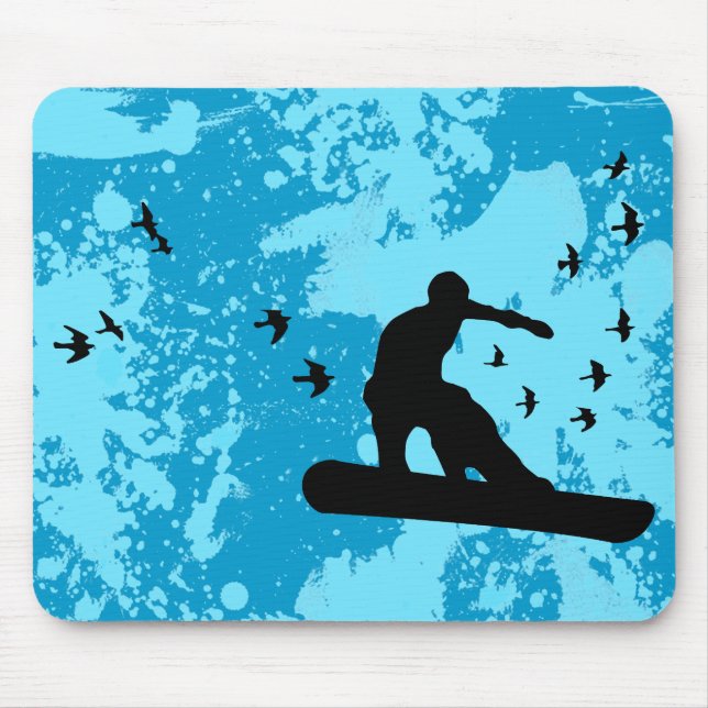 Mousepad conselho com aves. (Frente)