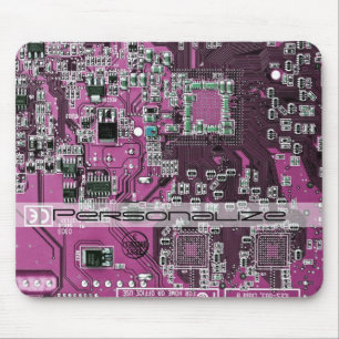 Mousepad Conselho de Circuito Púrpura PCB Circuito Conjunto