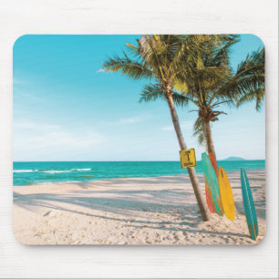 Mousepad Conselhos de surf no travesseiro decorativo de pra