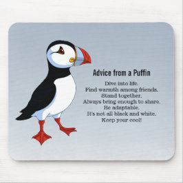 Mousepad Conselhos de um Design Puffin