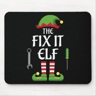 Mousepad Conserte o Natal do Grupo de Combinação da Família