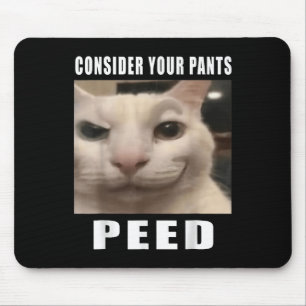 Mousepad Considerem Os Vossos Homens De Bobo De Gato De Cal