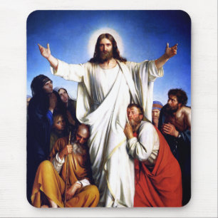 Mousepad "Consolator", pintura de Carl Bloch. Bocal de Pres