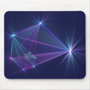 Mousepad Constelação, Abstrato Fantasy Arte Fractal