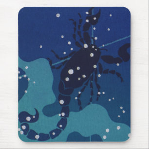 Mousepad Constelação de Escorpião, Astrologia do Zodíaco Vi