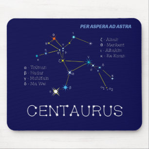 Mousepad Constelação do Hemisfério Sul Centauro