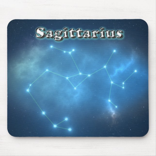 Mousepad constelação Sagittarius (Frente)