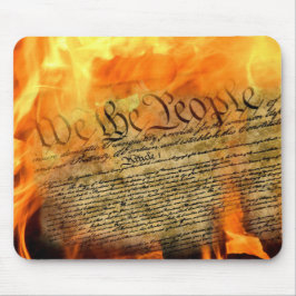Mousepad Constituição dos EUA nas chamas