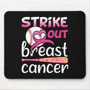 Mousepad Constrave a consciência do Cancer de mama Softba