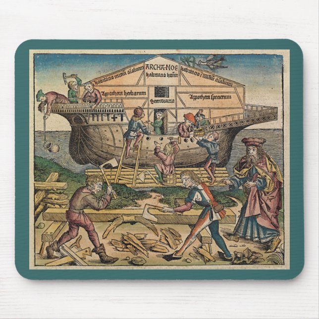 Mousepad Construção da arca (Frente)