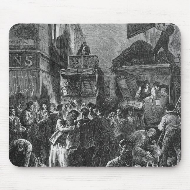 Mousepad Construção da avenida de l'Opera (Frente)