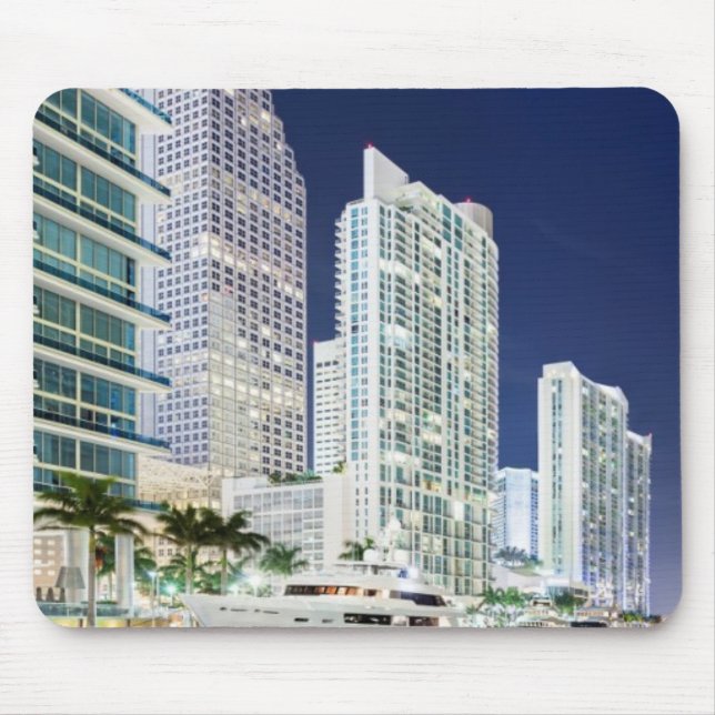 Mousepad Construções ao longo do rio Riverwalk de Miami (Frente)