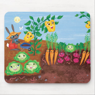 Mousepad Contagem-Jardim do tempo