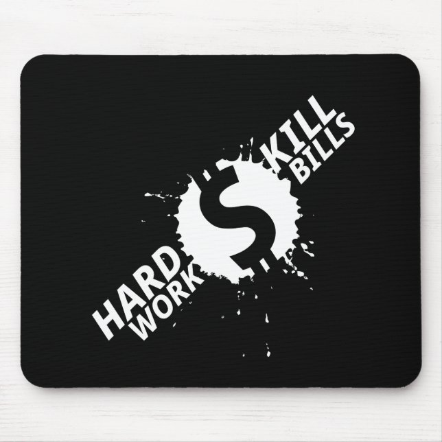 MOUSEPAD CONTAS DE MATAR DE TRABALHO DO DURO (Frente)