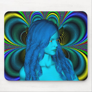 Mousepad Contemplação Azul