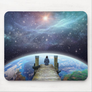 Mousepad Contemplative Space Art Mouse Pad, Multi-Verse