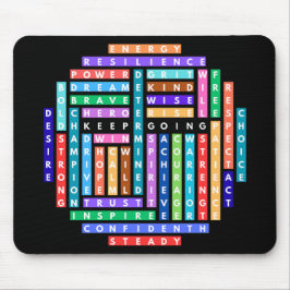 Mousepad Continuar Indo Para O Círculo De Busca Motivaciona