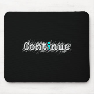 Mousepad Continuar Suporte à Saúde Mental Ponto e Vírgula