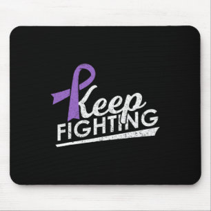Mousepad Continue combatendo o Alzheimer e o guerreiro da e