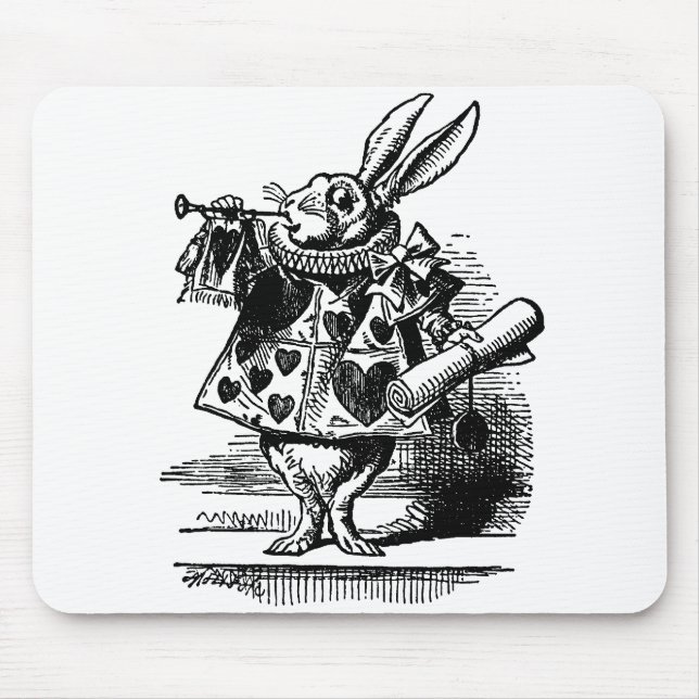 Mousepad Conto Clássico da Alice no País das Maravilhas Coe (Frente)