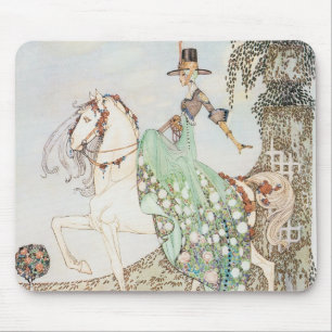 Mousepad Conto de fadas do vintage, princesa Minette, Kay