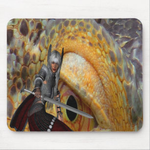 Mousepad Conto Popular de Dragão Fantasia
