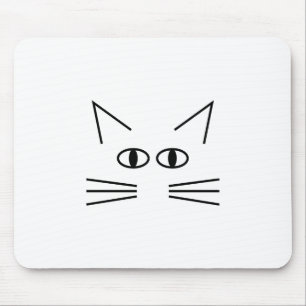 Mousepad Contorno do neb do gato