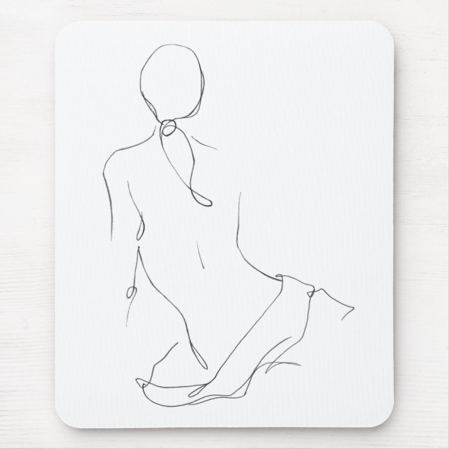 Mousepad Contorno Gestural (Frente)