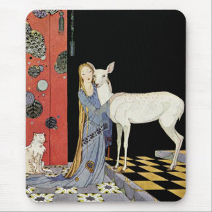 Mousepad Contos de fadas franceses velhos: Bonne-Biche