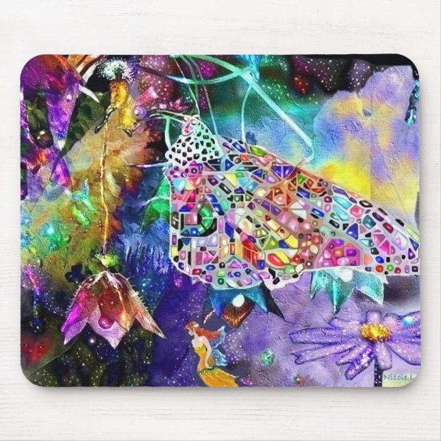 Mousepad Contos de fadas, porta-bocas (Frente)