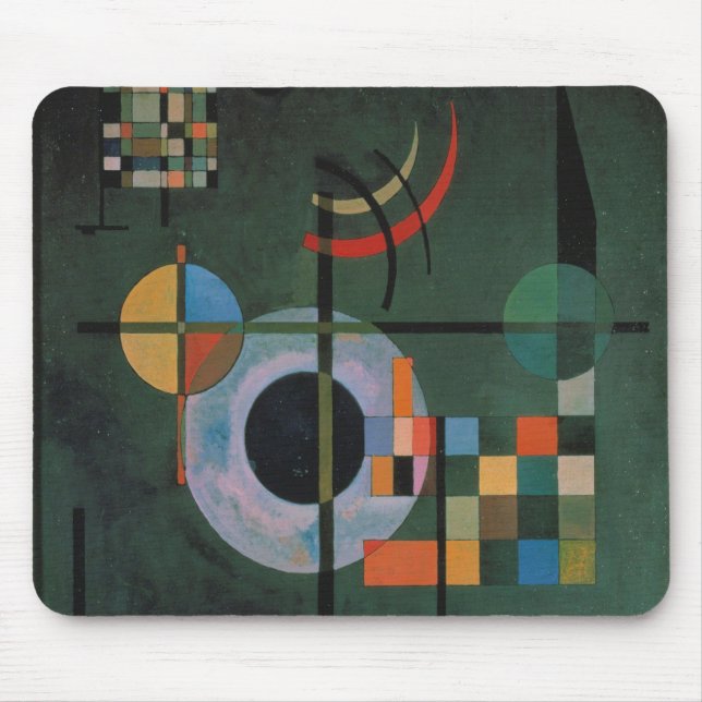 Mousepad Contra pesos de Vasily Kandinsky (Frente)