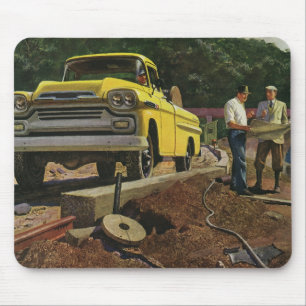 Mousepad Contrato de Construção do Arquiteto de Negócios da