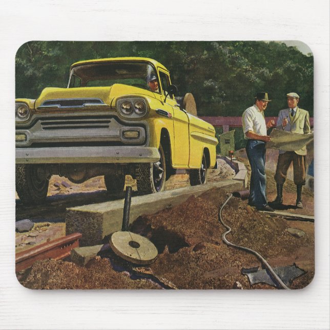 Mousepad Contrato de Construção do Arquiteto de Negócios da (Frente)