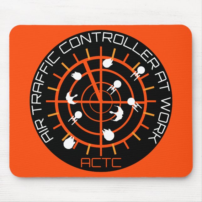 Mousepad Controlador de tráfego aéreo (Frente)