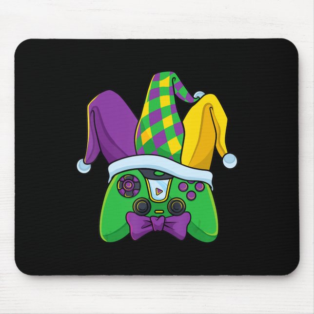 Mousepad Controladora de vídeo Jester Hat Costum (Frente)