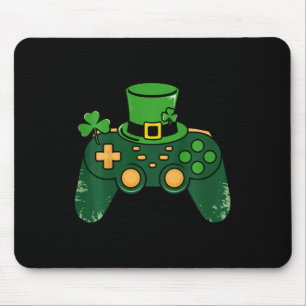 Mousepad Controle de Jogo para Crianças Dia de São Patrício