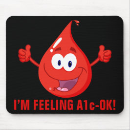 Mousepad Controle do açúcar no sangue