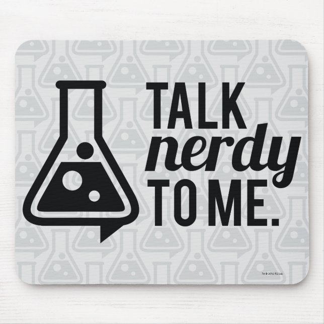 Mousepad Conversa Nerdy (Frente)