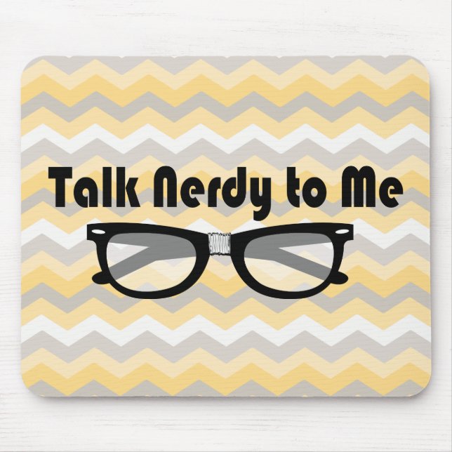 Mousepad Conversa Nerdy a mim (Frente)